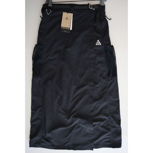 Nike FV7321-010 Women's Sz M Black ACG Snowgrass UV Protection Skirt - Picture 16 of 16